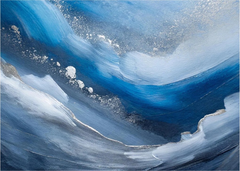 Tablou - Abstractizarea oceanului (70x50 cm)
