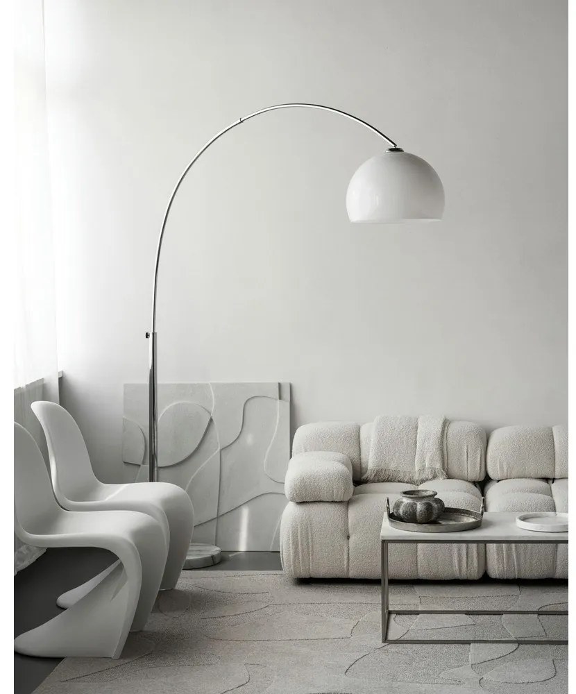 Covor gri deschis din lână 160x230 cm Morphic Botanica – Agnella