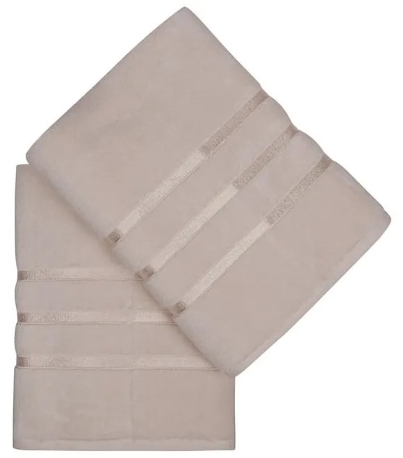 Prosoape galben-deschis 2 buc. din bumbac din frotir 70x140 cm Dolce – Foutastic