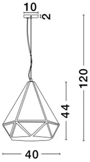 Lustra / Pendul design modern decorativ Flavio NVL-7142801