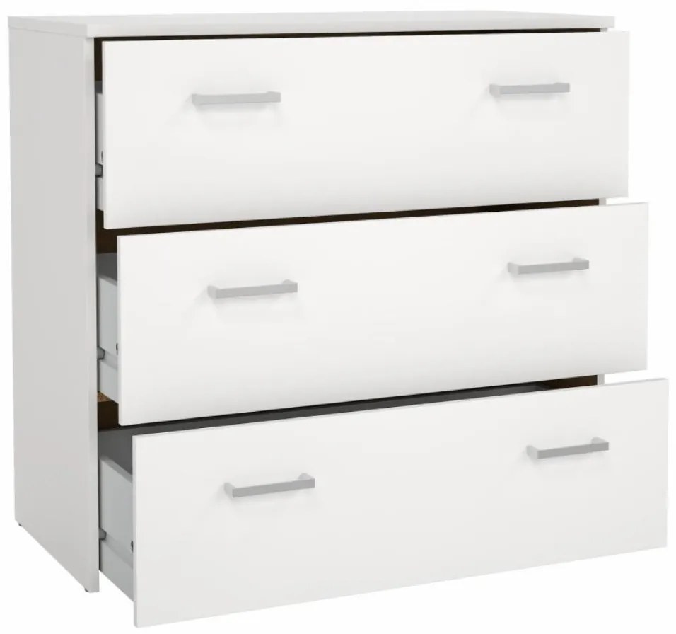 Comodă GARBO 3, albă