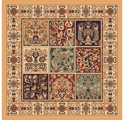 Covor oriental Soraya 35x35 cm sortat