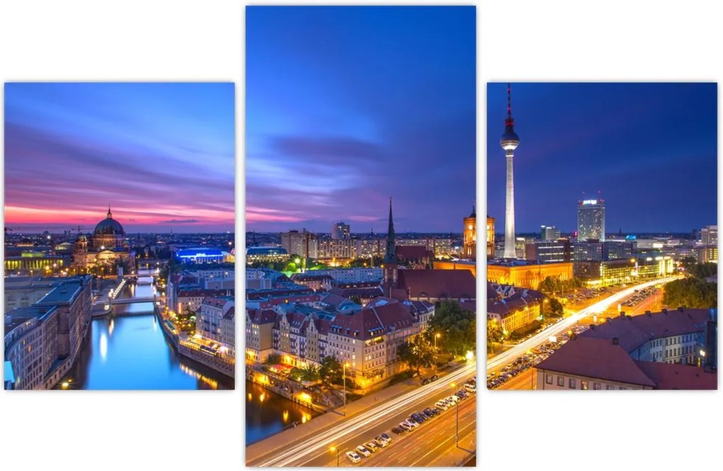 Tablou - Cerul albastru la Berlin (90x60 cm)