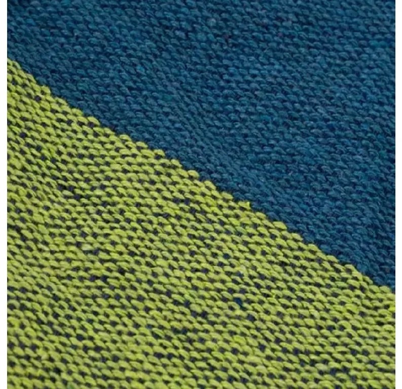 Hamac albastru-verde HAMARI pentru 2 persoane 260x160 cm
