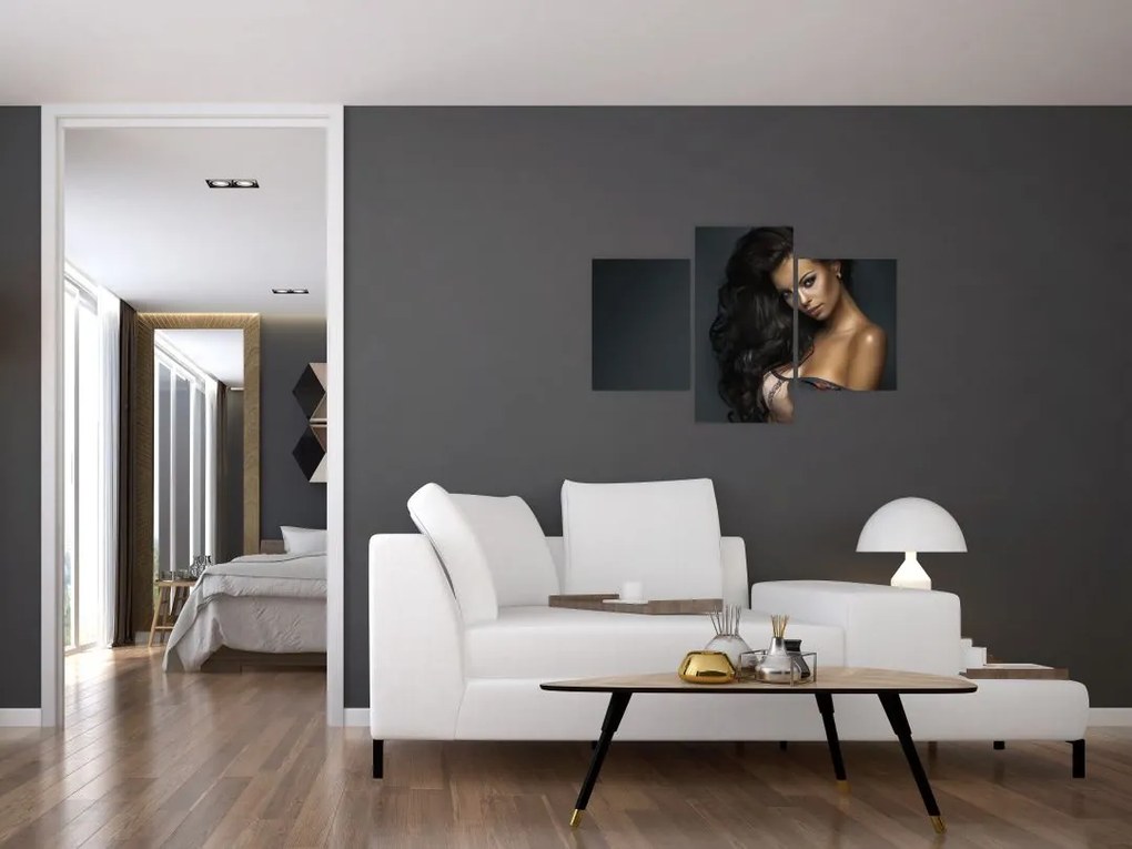 Tablou - Portretul unei femei seducătoare (90x60 cm)
