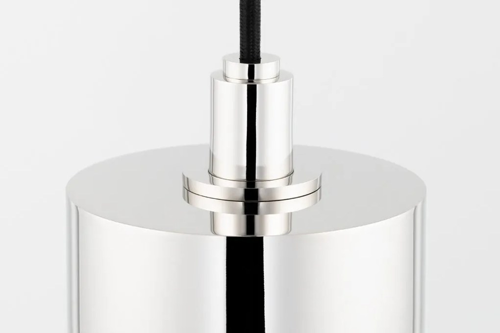 Pendul design modern NORA, nichel lucios