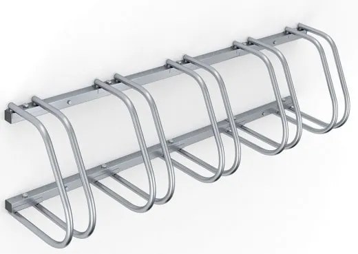 Deuba Suport pentru 5 biciclete - 130x32x27 cm