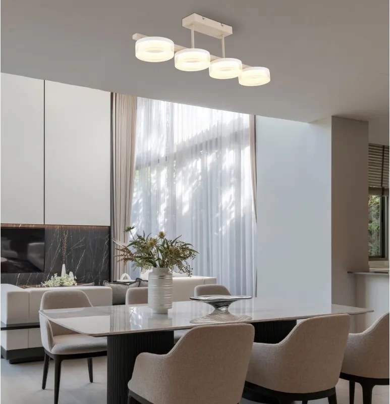 Lustra LED aplicata tavan moderna ZARA