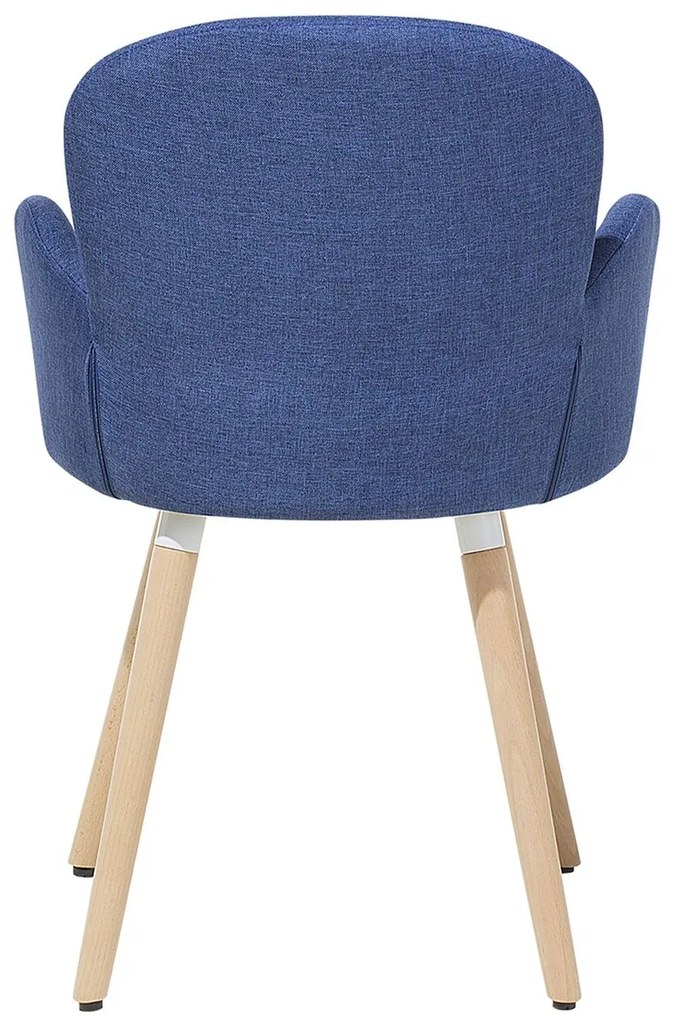 Set 2 buc. scaune pentru sufragerie Broville (albastru marin). 1009895
