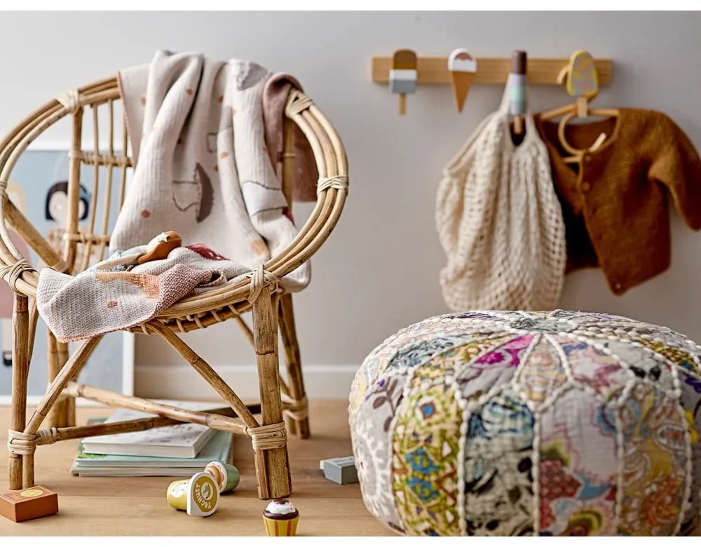 Cuier de perete pentru copii din lemn de fag Zyon - Bloomingville Mini