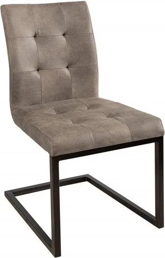 Set de 2 scaune aspect vintage Oxford antik taupe