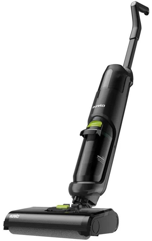 Aspirator vertical Eureka NEW400, 120W, 15000 mAh, 600ml, Curatare umeda si uscata, Autonomie pana la 30 min, Auto-curatare, Negru