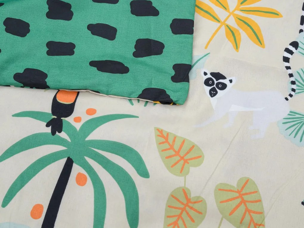 Fata de perna din microfibra JUNGLE FRIENDS 70x90 cm, colorat