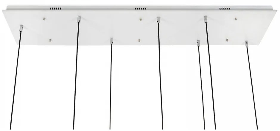 Lustra cu 7 pendule LED design modern Boliccine