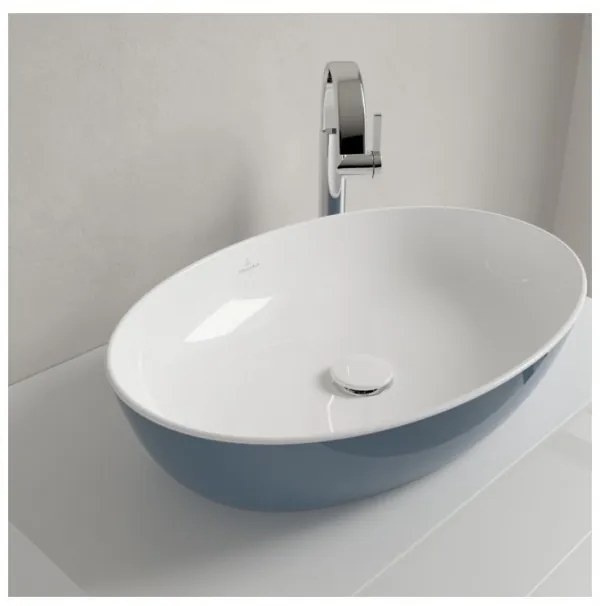 Lavoar pe blat, Villeroy&amp;Boch Artis, material TitanCeram, 61x41cm, Ocean, 419861BCW2