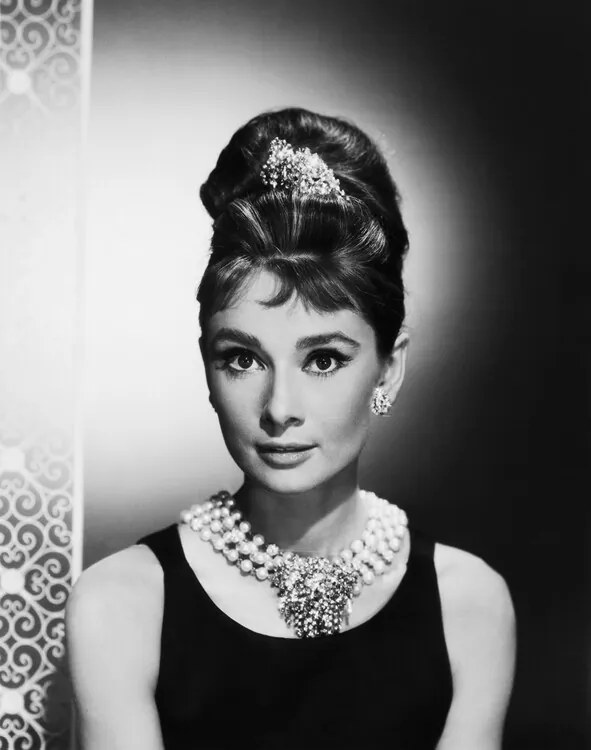 Fotografie Audrey Hepburn in Breakfast at Tiffany's, George Rinhart