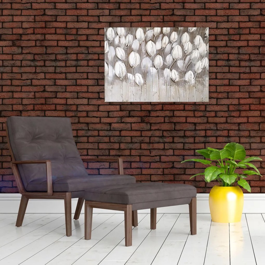 Tablou - Lalele structurate (70x50 cm)