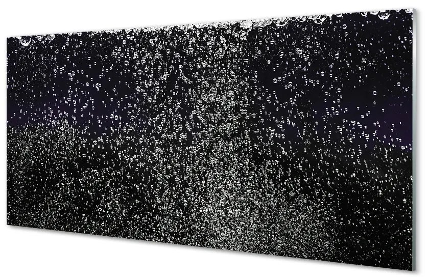 Panouri de sticlă Picături de bule de apă