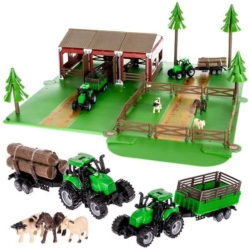 ShopJK FERMĂ + 2 MAȘINI AGRICOLE - 11465