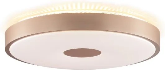 Brilliant - Plafonieră LED TAVIS LED/24W/230V diam. 44,5 cm aur roz