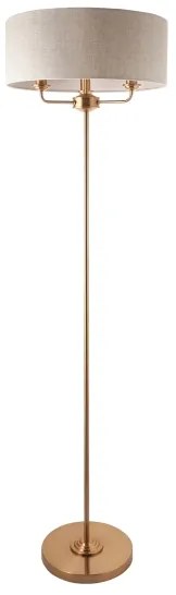 Lampadar Endon 110724 HIGHCLERE 1xE14/40W/230V bej/alamă