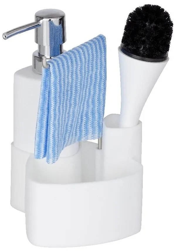 Set pentru produsele de spălat vase Wenko Empire, alb