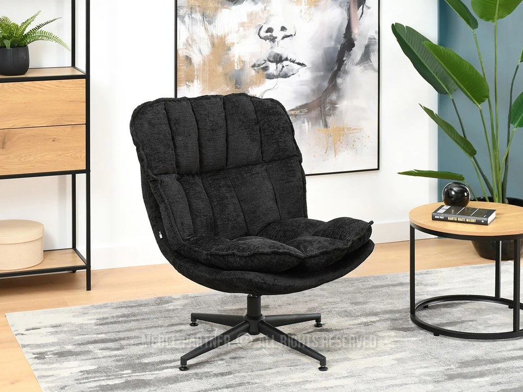 Fotoliu Jaspier (negru). Promo -7%. 1110119