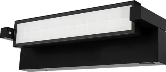 Aplică de perete LED pentru exterior, 36 W, 230 V, 3000/4000/6500 K, IP54, negru