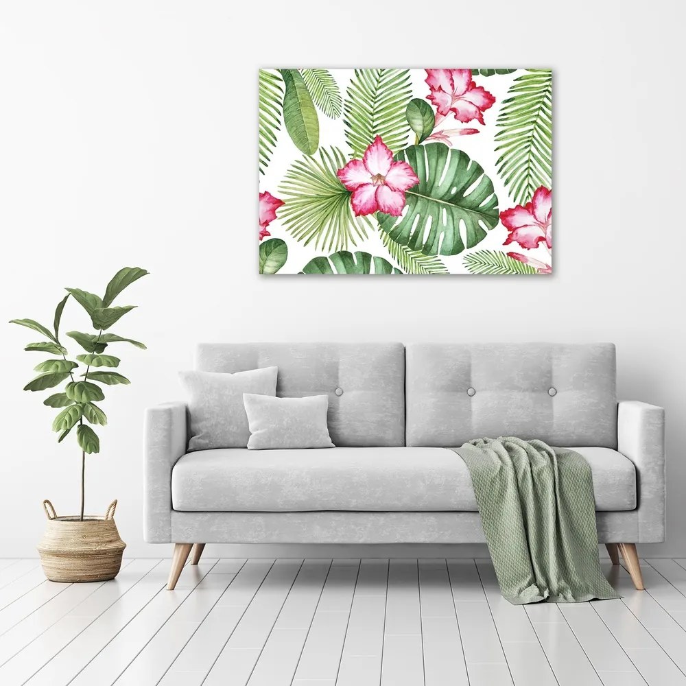 Print pe canvas Flori tropicale