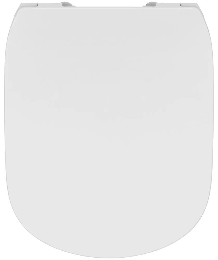 Capac WC ultra plat, softClose, alb Alb