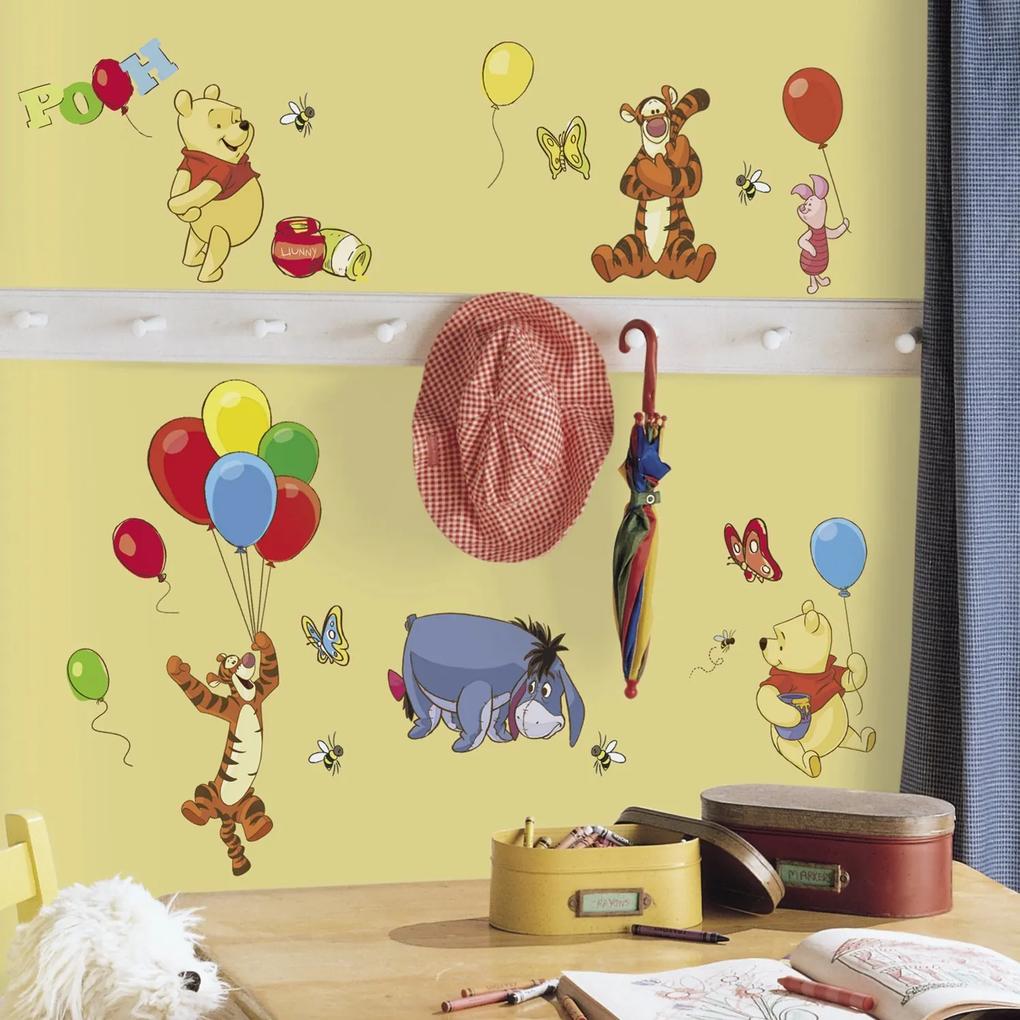 Winnie the Pooh si prietenii - (38 buc) -  Stickere Decorative BeeStick