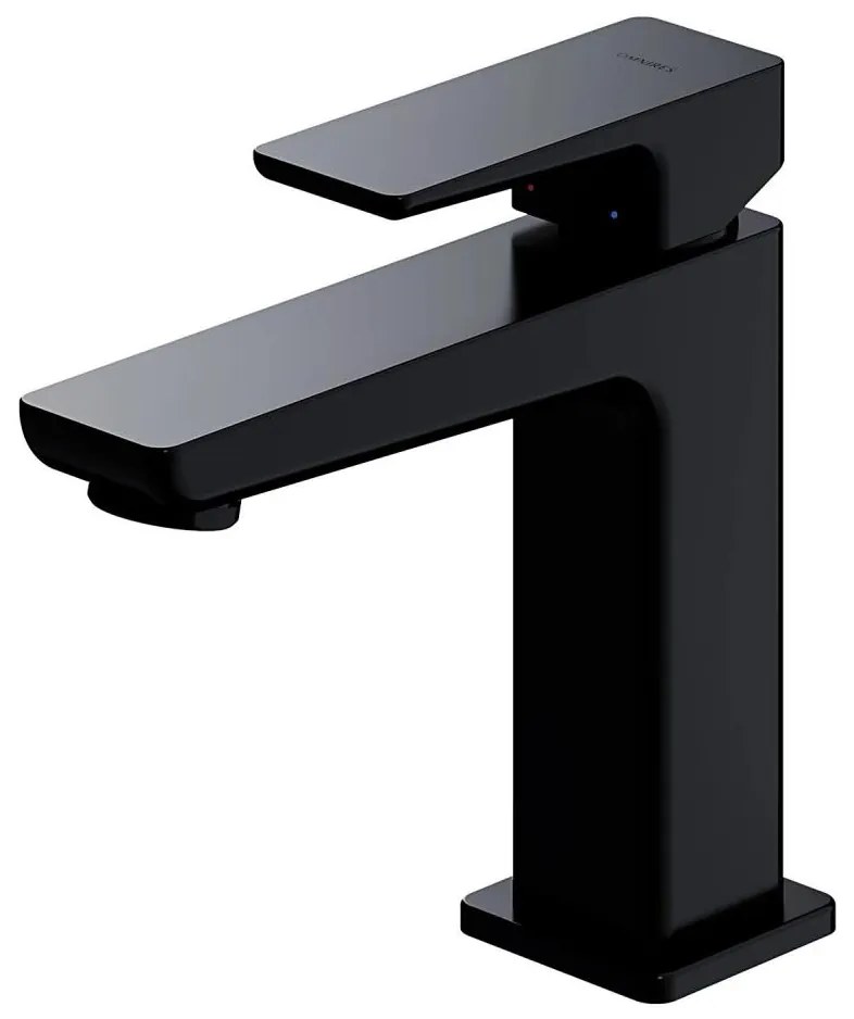 Baterie de lavoar OMNIRES PM7410BL PARMA 15 cm negru mat