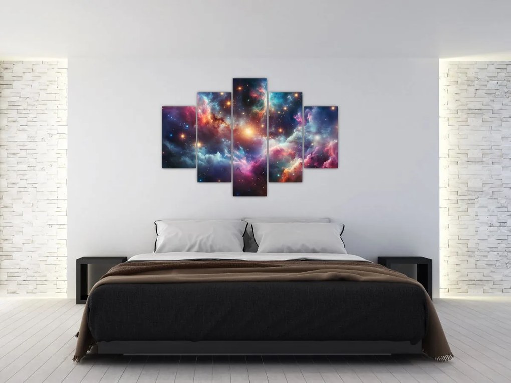 Tablou - Univers întunecat (150x105 cm)