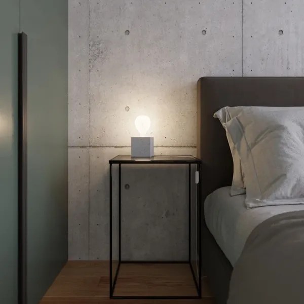 Lampă de masă ABEL 1xE27/15W/230V beton