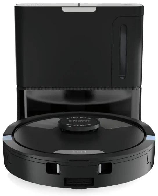 Robot aspirator Shark Matrix Plus RV2620WAEU, 650 W, 0.3 L, 360° LiDAR, Autonomie pana la 110 min, Matrix Clean, Negru