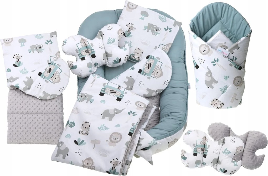 ShopJK SET PENTRU PĂTUȚ - 7 PIESE - SAFARI - 018377