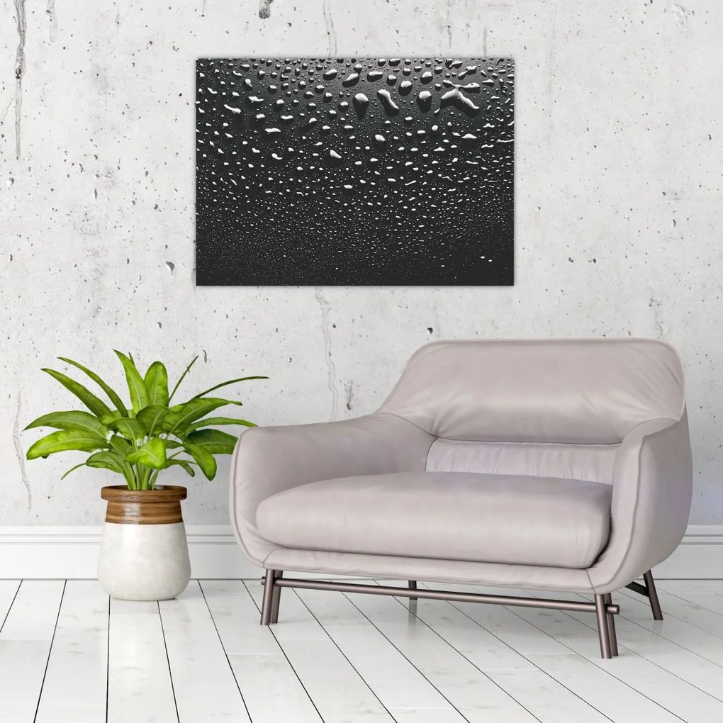 Tabloul cu picături de apă (70x50 cm)