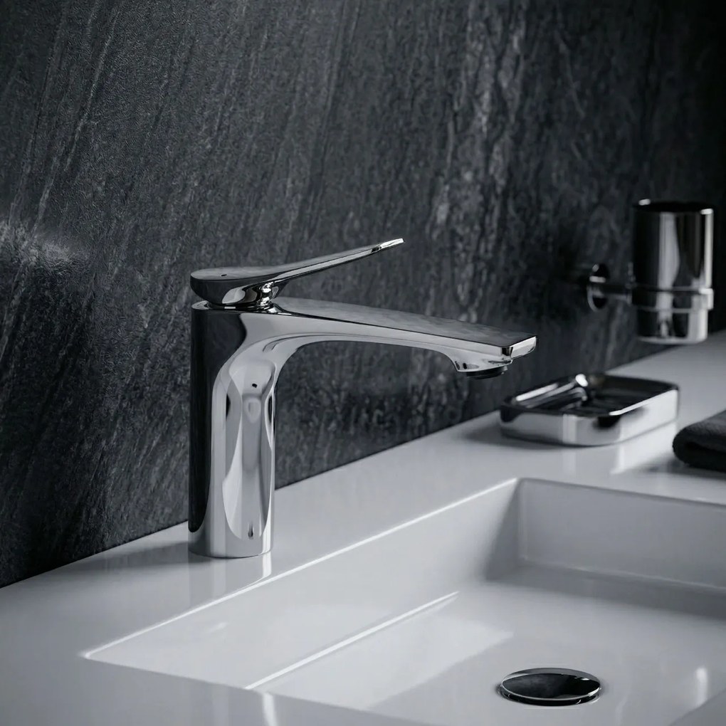 Baterie lavoar PREMIUM REA Vision Chrome Low