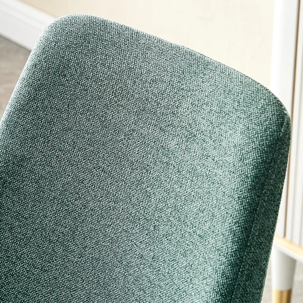 Scaun verde pentru bucătărie, soft, în stil art nouveau - 2 buc. Deprimo jj70zs2144 by Deprimo