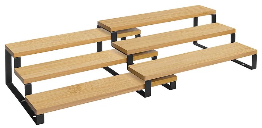 Raft de condimente ajustabil cu 3 niveluri