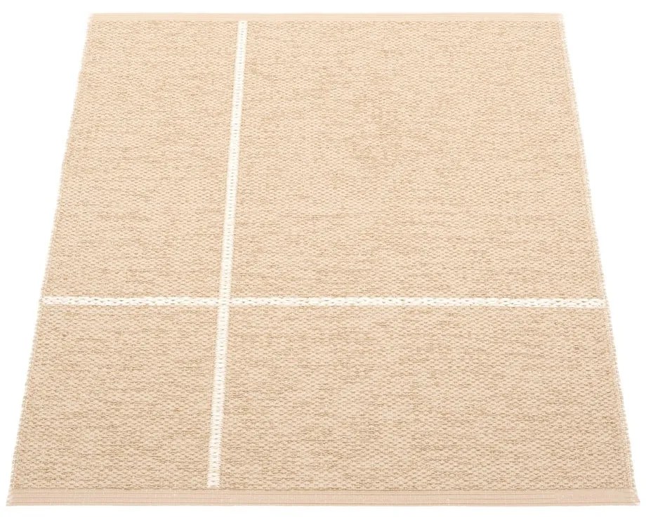 Covor pentru exterior și interior bej 70x90 cm Fred Beige – Pappelina