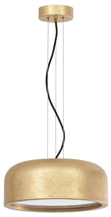 Lustra suspendata design modern Ã35cm Perleto aurie NVL-926812