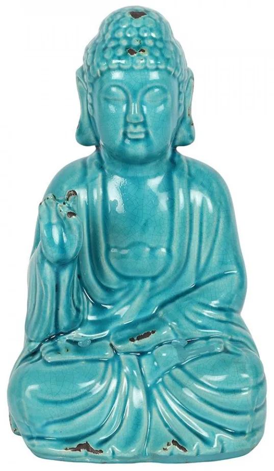Statueta din ceramica Buddha in meditatie 33 cm