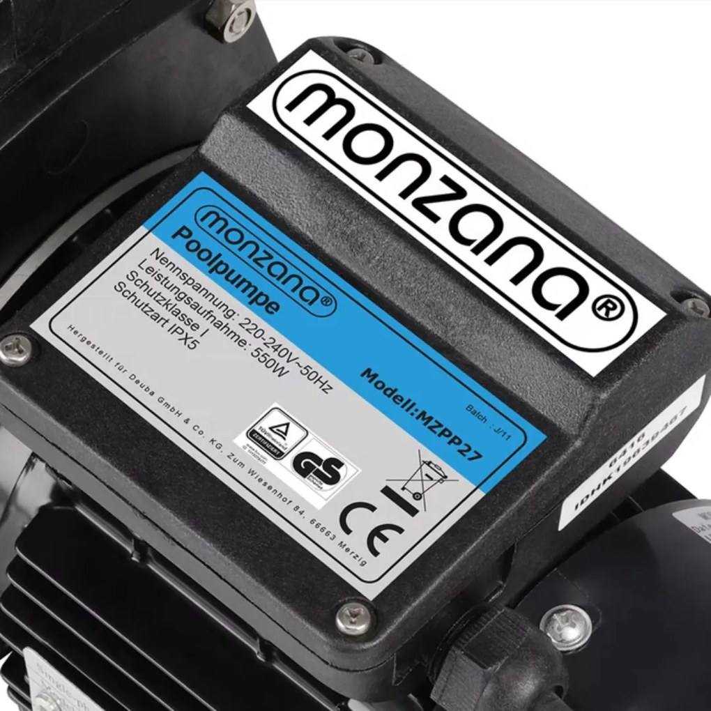 Pompă pentru sistemul de filtrare cu nisip 10 980 l/h Monzana