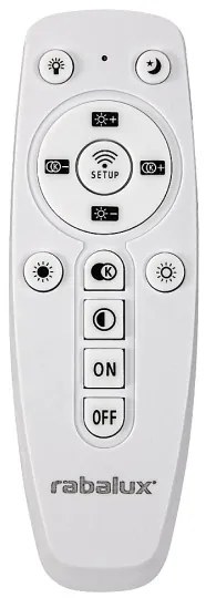 Rabalux 72349 - Lustră suspendată pe cablu BELIZA LED reglabilă/90W/230V 3000-6500K + telecomandă