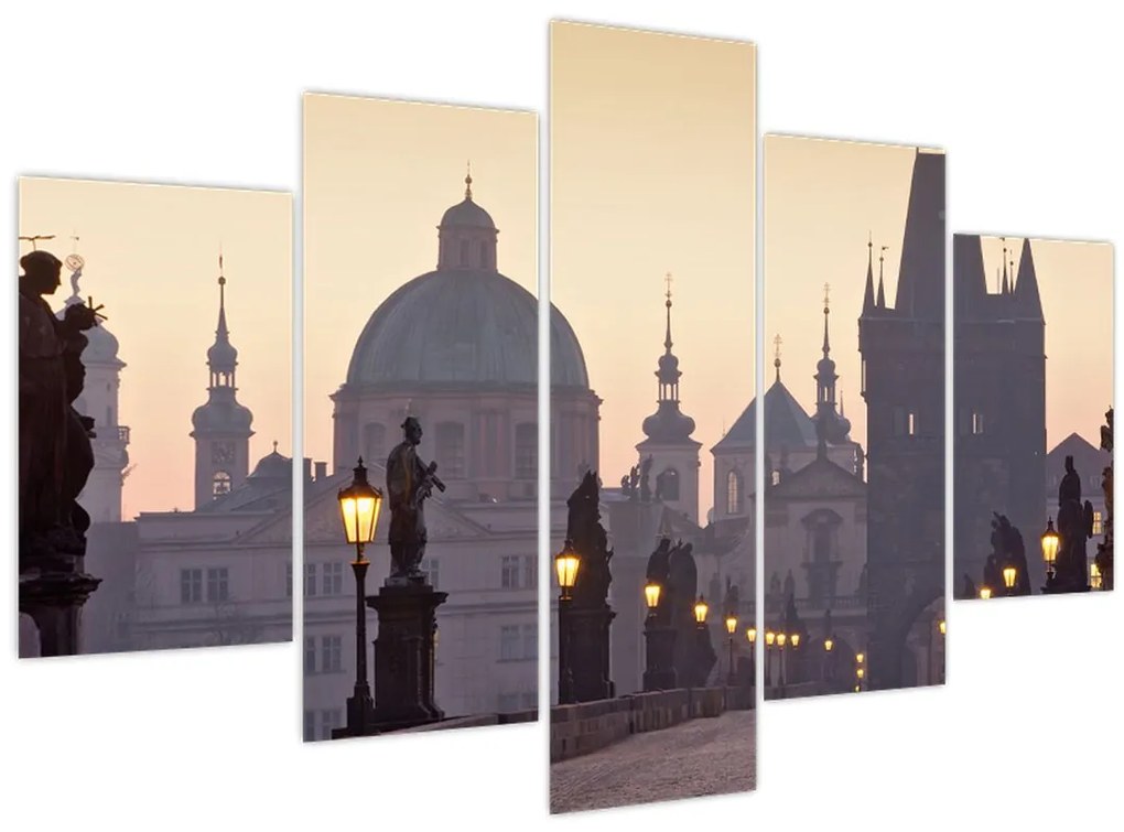 Tablou - Podul Charles (150x105 cm)