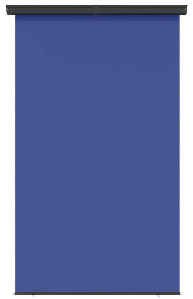 Copertina laterala de balcon, albastru, 160x250 cm Albastru, 160 x 250 cm