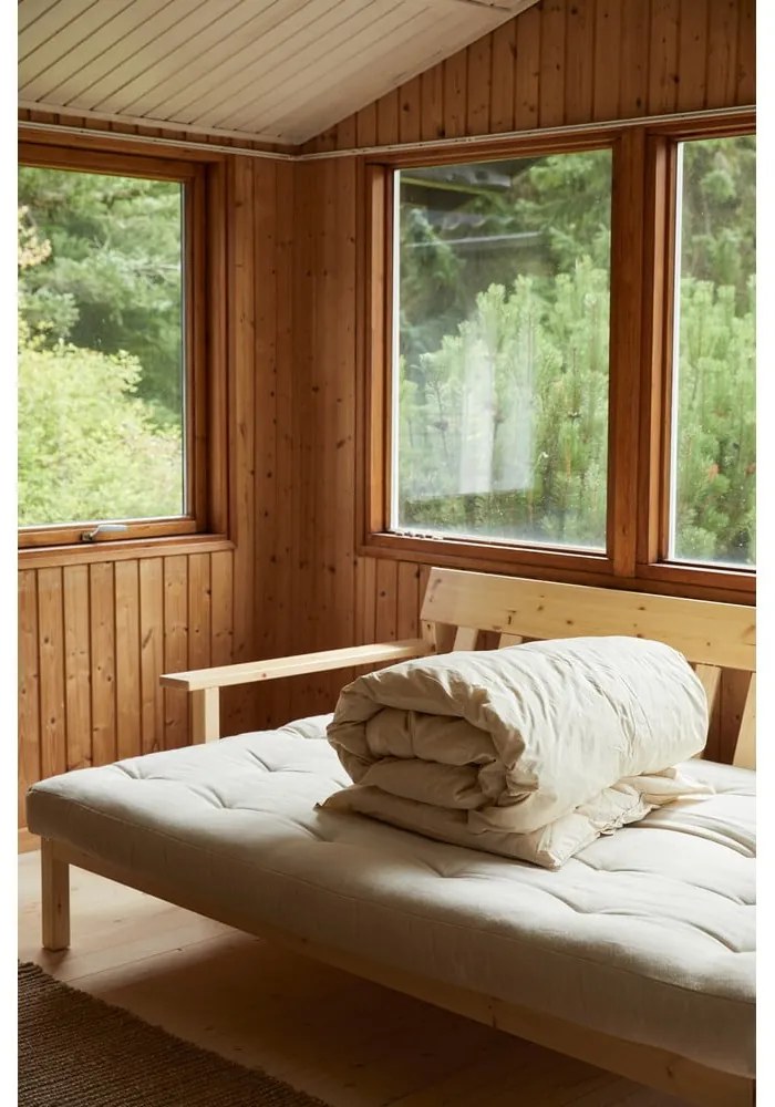 Canapea extensibilă Karup Design Unwind Beige