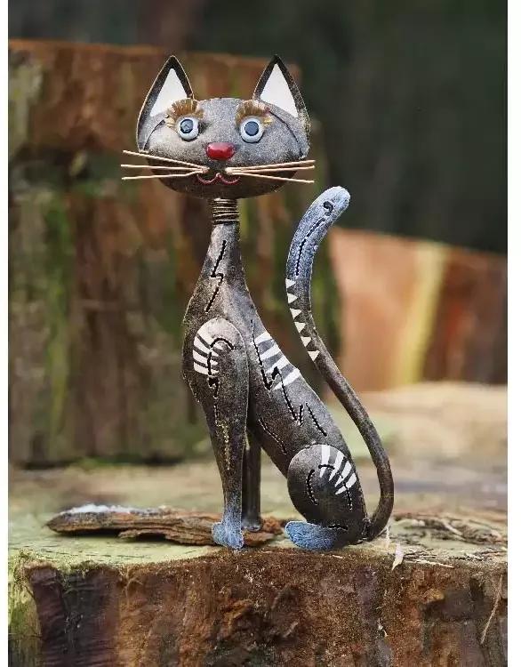Figurina metal Cat