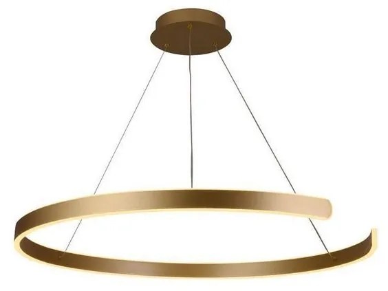 Lustră LED dimabilă pe cablu LED/100W/230V 3000-6500K + telecomandă